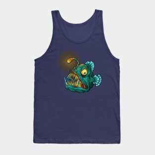 angry angler fish Tank Top